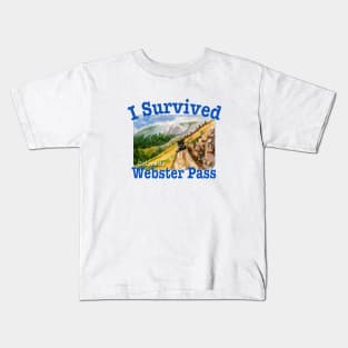 I Survived Webster Pass, Colorado Kids T-Shirt